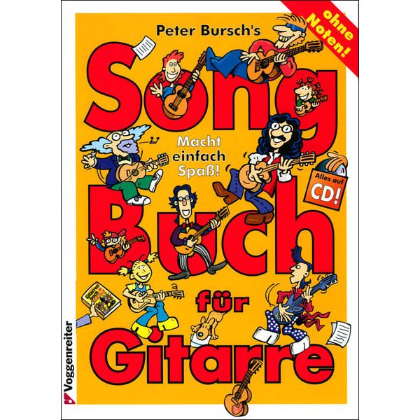Voggenreiter P.Bursch's Songbuch Für Gitarre 1