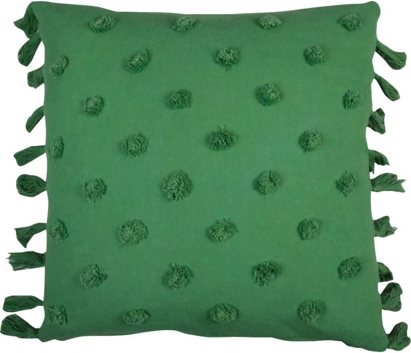 Linen & More sierkussen Rio groen 45 x 45 x 8 cm