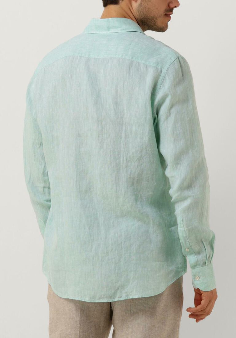 mint profuomo casual overhemd shirt x-cutaway sc linnen