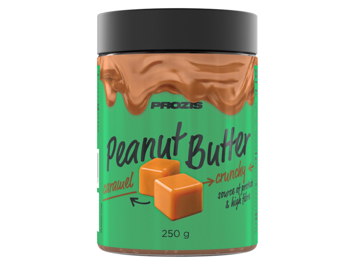 MANTEIGA PROZIS AMENDOIM CROCANTE COM CARAMELO 250G