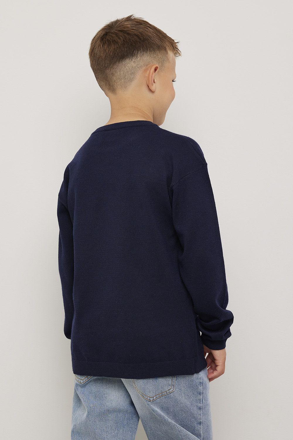 Finstrikket genser William