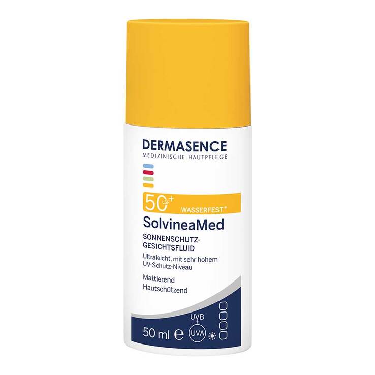 Dermasence Solvineamed Sonnenschutz Gesichts Fluid LSF 50 +, 50 ml