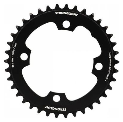 PLATEAU E BIKE/VAE MONO DIAM 104 EXTER 38DTS ALU 7075 NOIR 4 BRAN. STRONG COMP. BOSCH GEN4