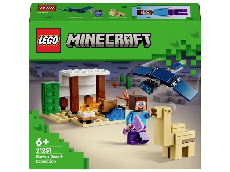 LEGO Minecraft 21251 Steves ørkenekspedition