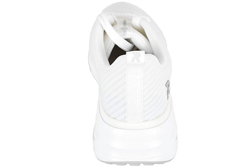 RIEKER SNEAKERS I HVIDT TEKSTIL