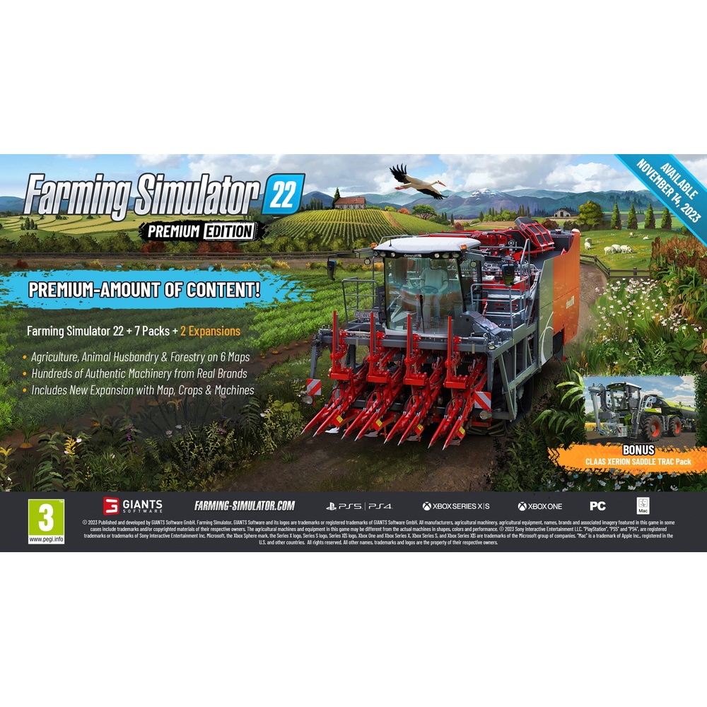 Farming Simulator 22 Premium Edition PS5