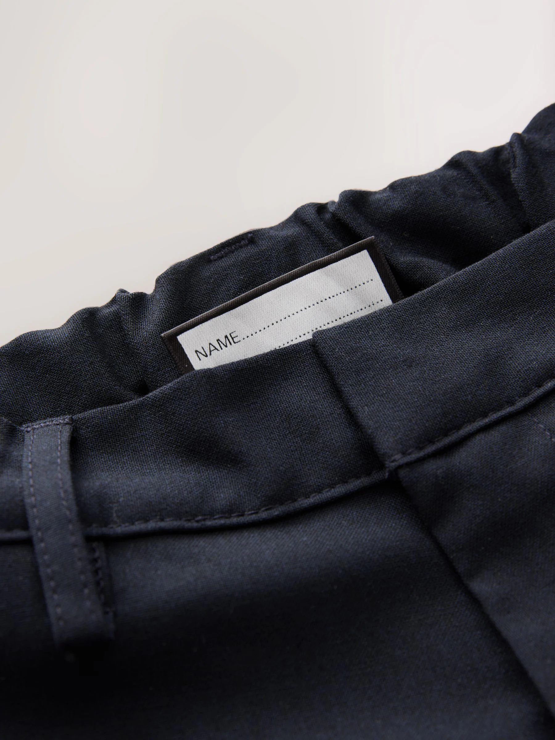 Marineblauw - Formele skinny schoolbroek met stretch (3-17 jr)