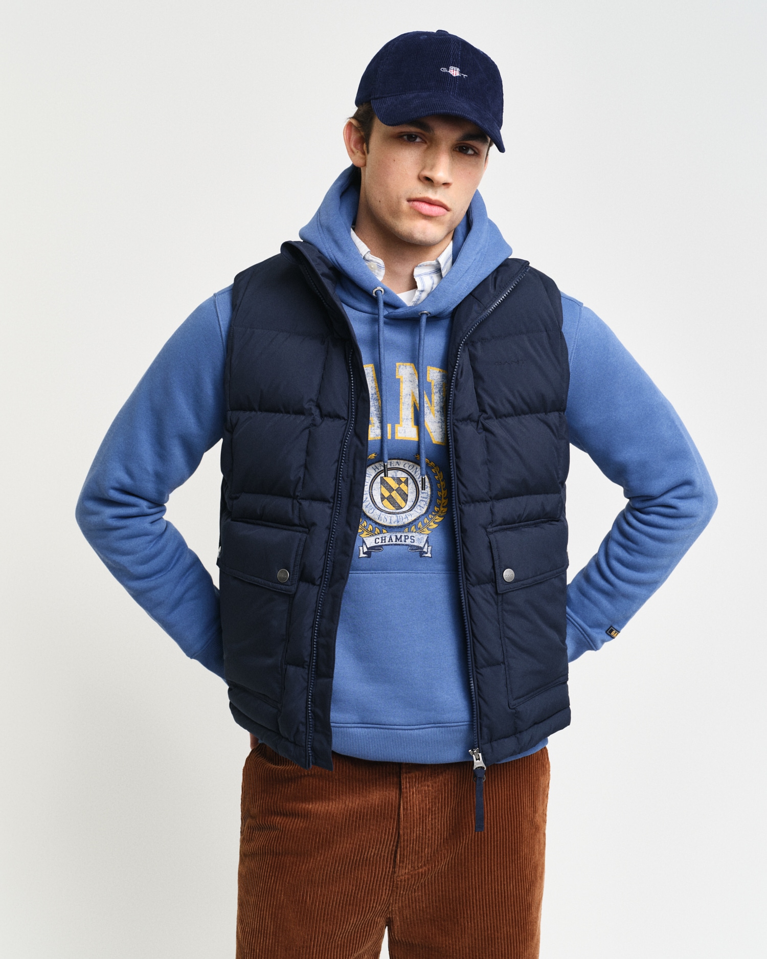 Gant Steppweste »MID DOWN VEST«, mit modischer Steppung