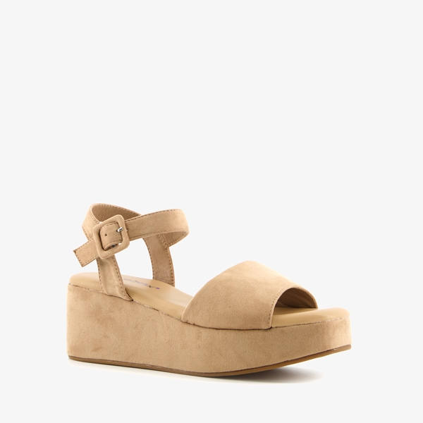 Blue Box dames sleehakken beige