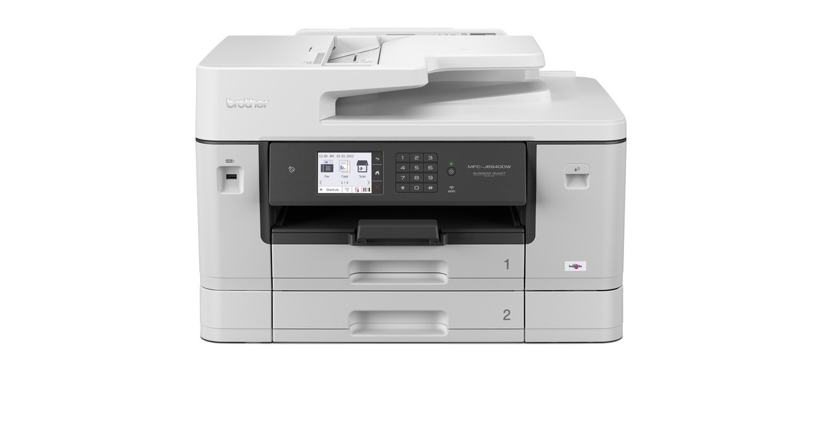 BrotherMFC-J6940DW all-in-one inkjetprinter met faxfunctie  (Grijs, Scannen, Kopiëren, LAN, Wi-Fi)
