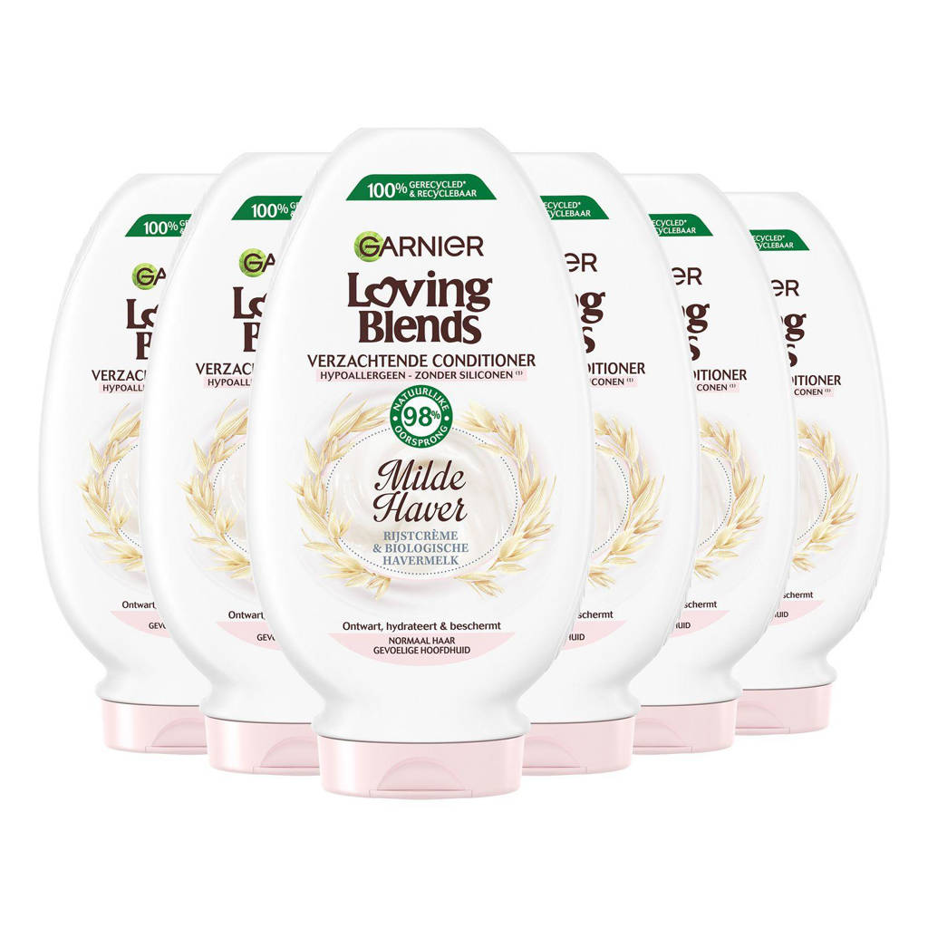 Geweldige prijs/kwaliteitMilde Haver conditioner - 6 x 250 ml - voordeelverpakking