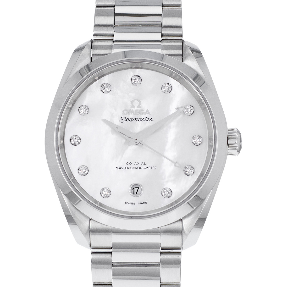 Montre d'occasion Omega Seamaster femme automatique acier
