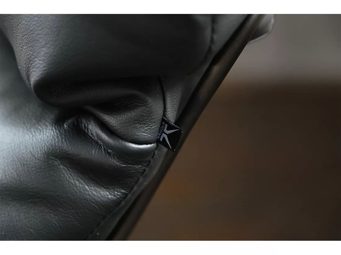 Fauteuil - Gris cuir - ROWA