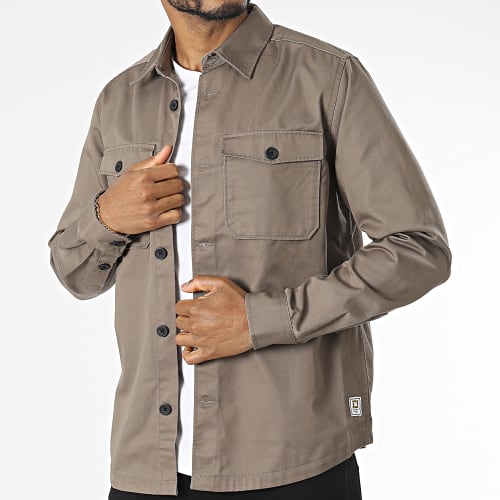 Surchemise Oversize Large Milo Marron