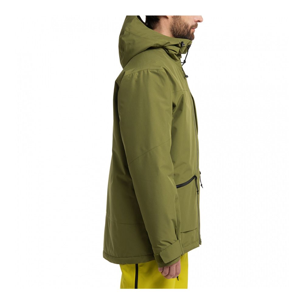 Haglöfs LUMI INSULATED - Veste ski Homme olive green