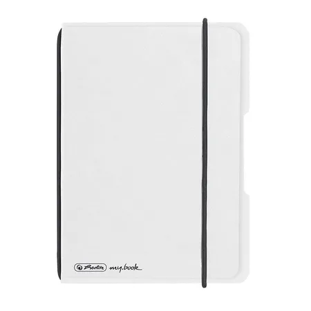 Herlitz Notizheft DIN A6, flexibel, 40 Blatt kariert, tranparent