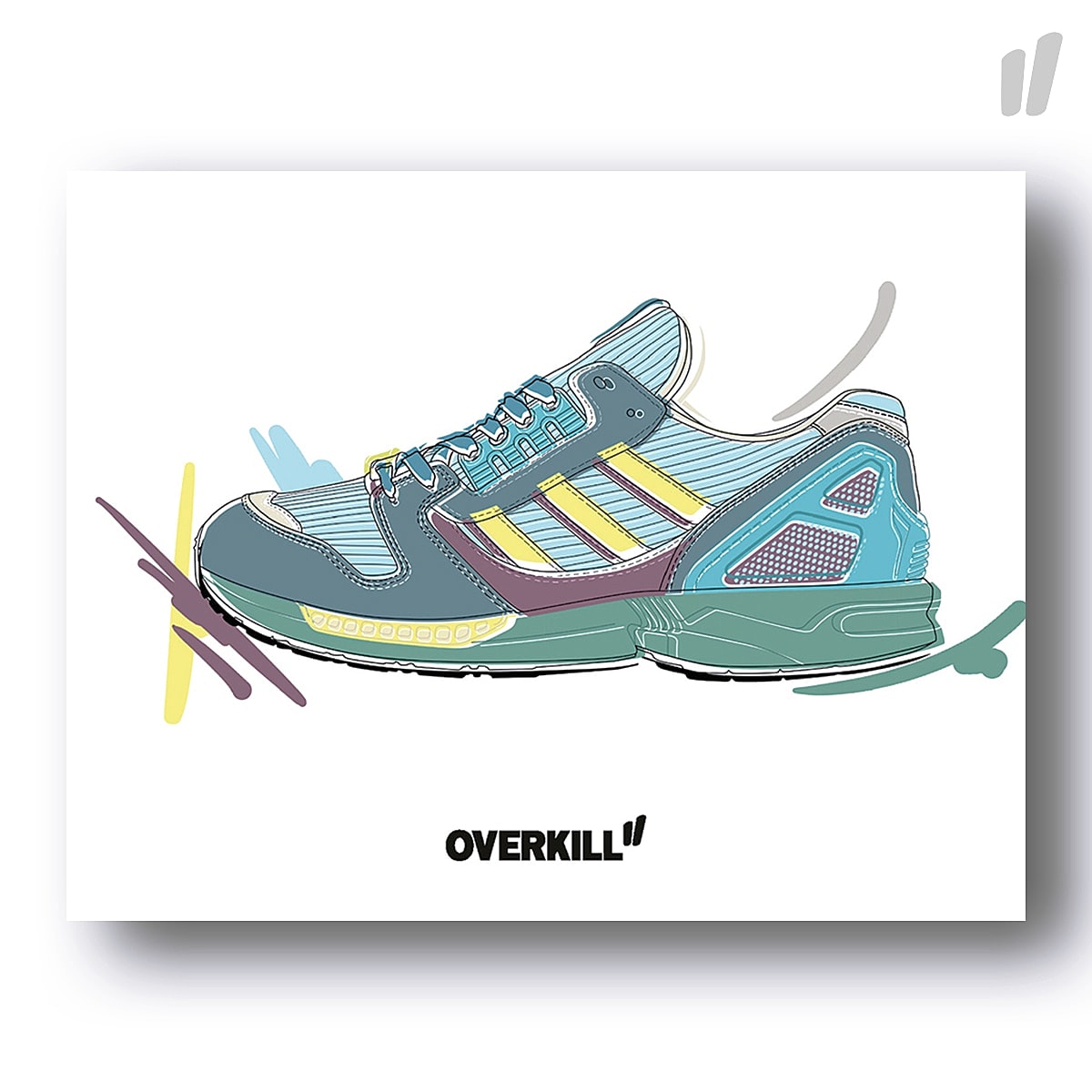 Overkill<br>ZX 8000 Postkarte Standard