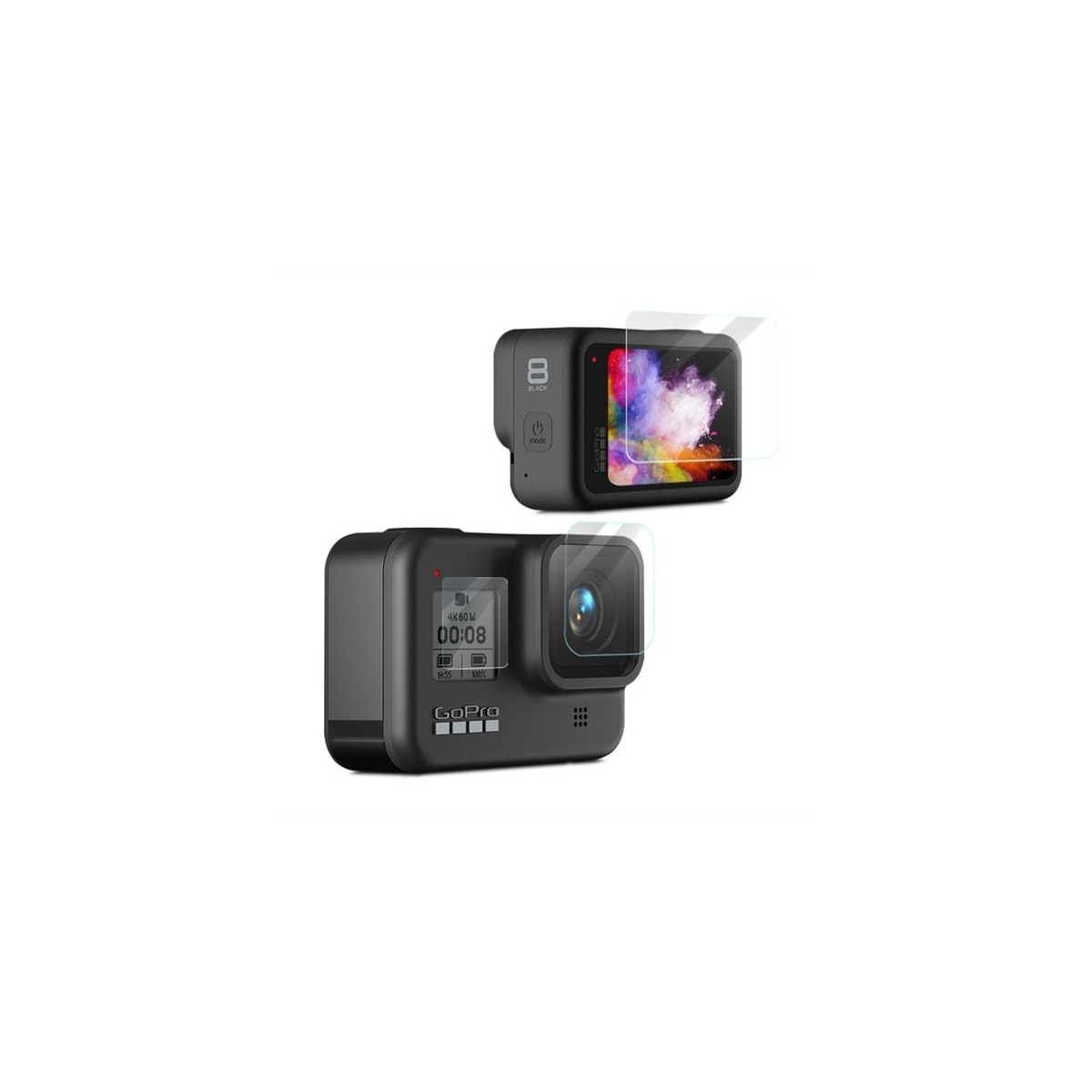 Skjerm og Linsebeskyttelse HD GoPro HERO8 Black