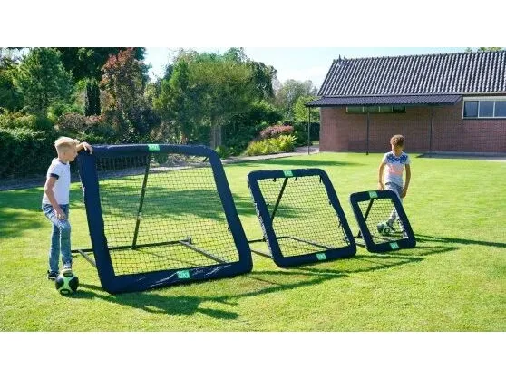 EXIT 43.01.10.00, Firkant, Justerbar vinkel, Fodbold rebounder, Sort
