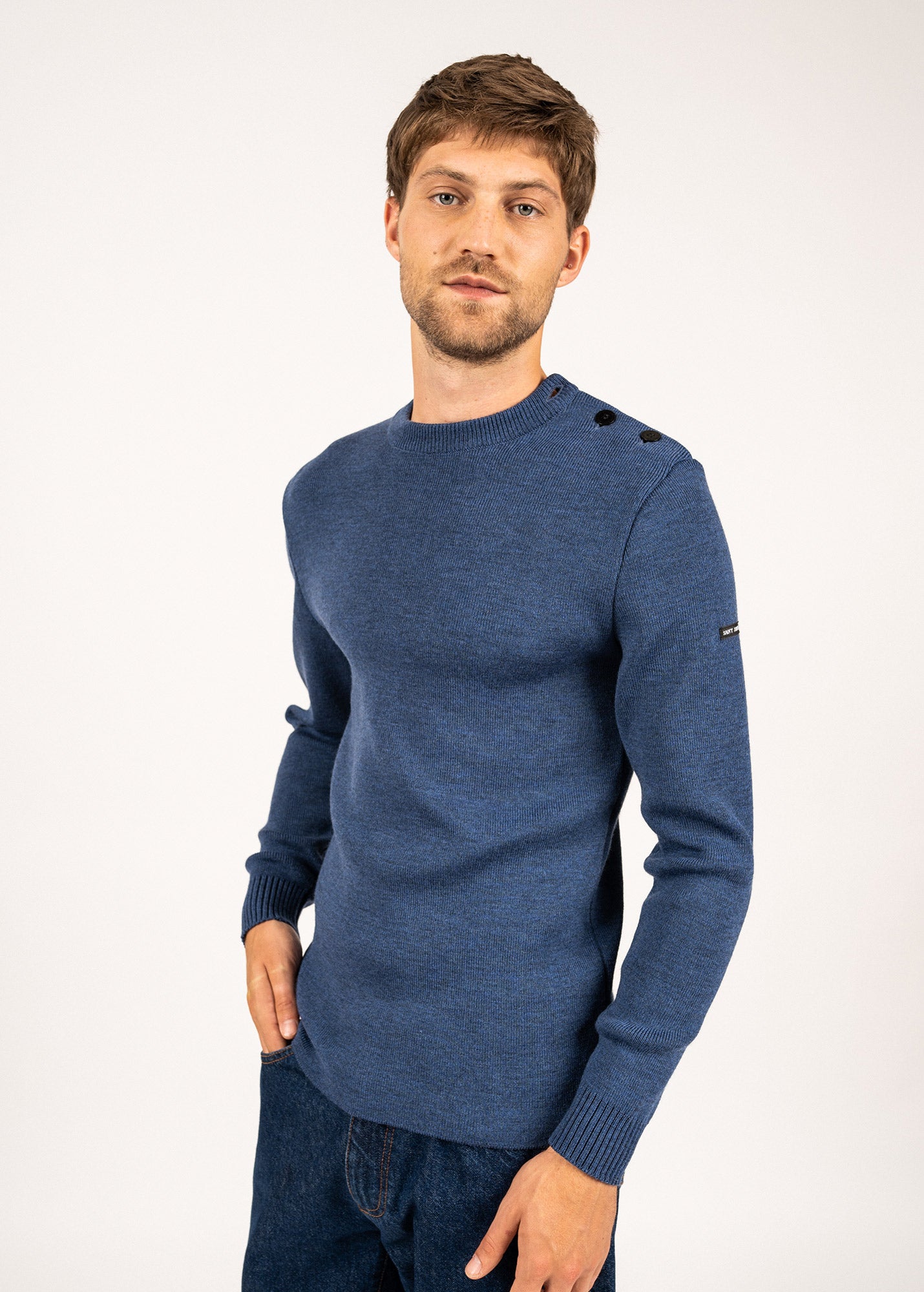 Pull marin uni Rochefort