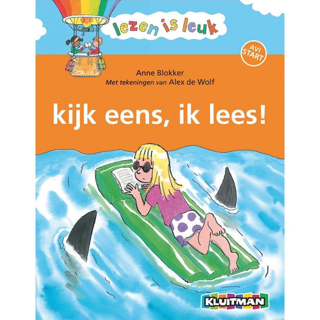 Uitgeverij kluitman kijk eens, ik lees - avi start 3