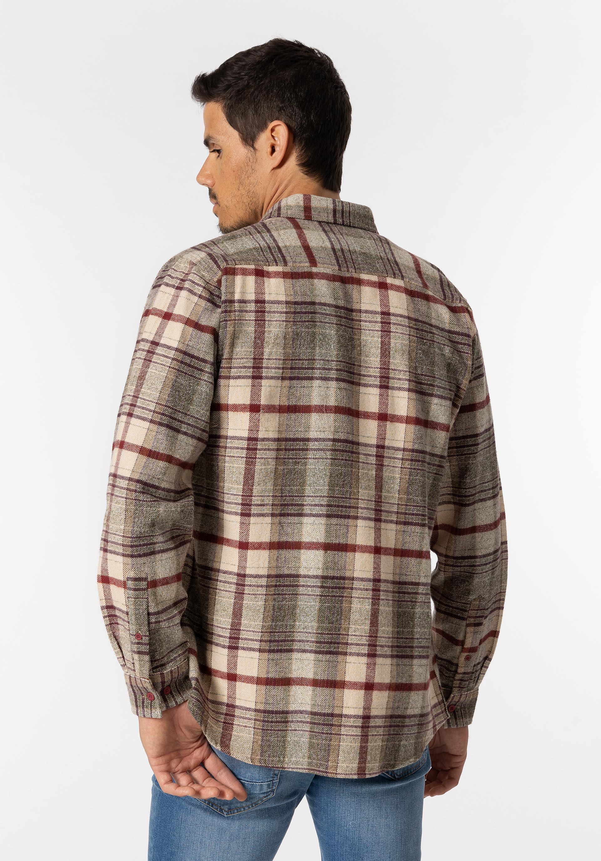 Camisa Regular Fit Flanela Xadrez