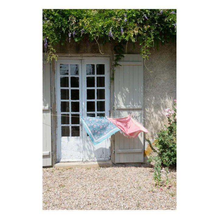 Louise Misha Foulard Capucine - Collection Femme | Bleu canard