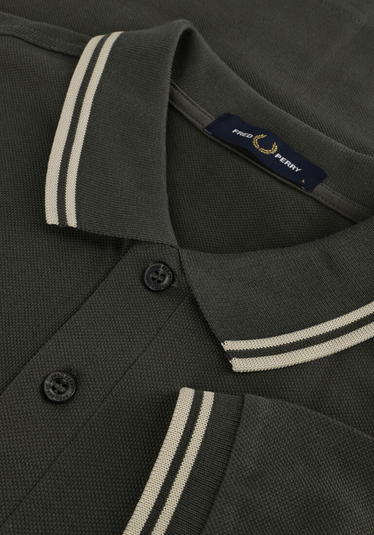 FRED PERRY groene fred perry polo the twin tipped fred perry shirt