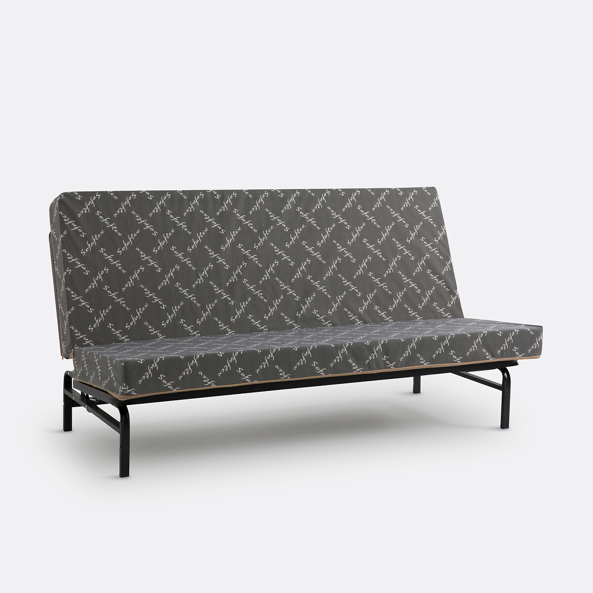 SO'HOME<br>Sofá-cama Click-clack, espuma de 14 cm, 18 ripas, Derek