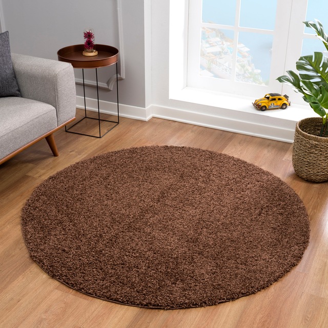 Sanat Hochflor-Teppich »LOCA« rund 30 mm Höhe Wohnzimmer, Langflor, Shaggy, Schlafzimmer