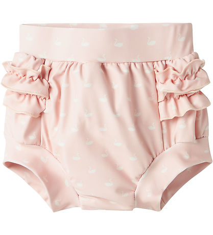 Lil' Atelier Schwimmwindel - NbfFiona - Peach Peitsche