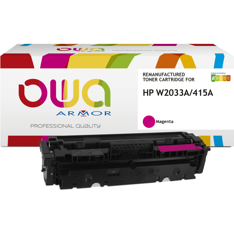 Toner remanufacturé OWA - standard - pour HP W2031A