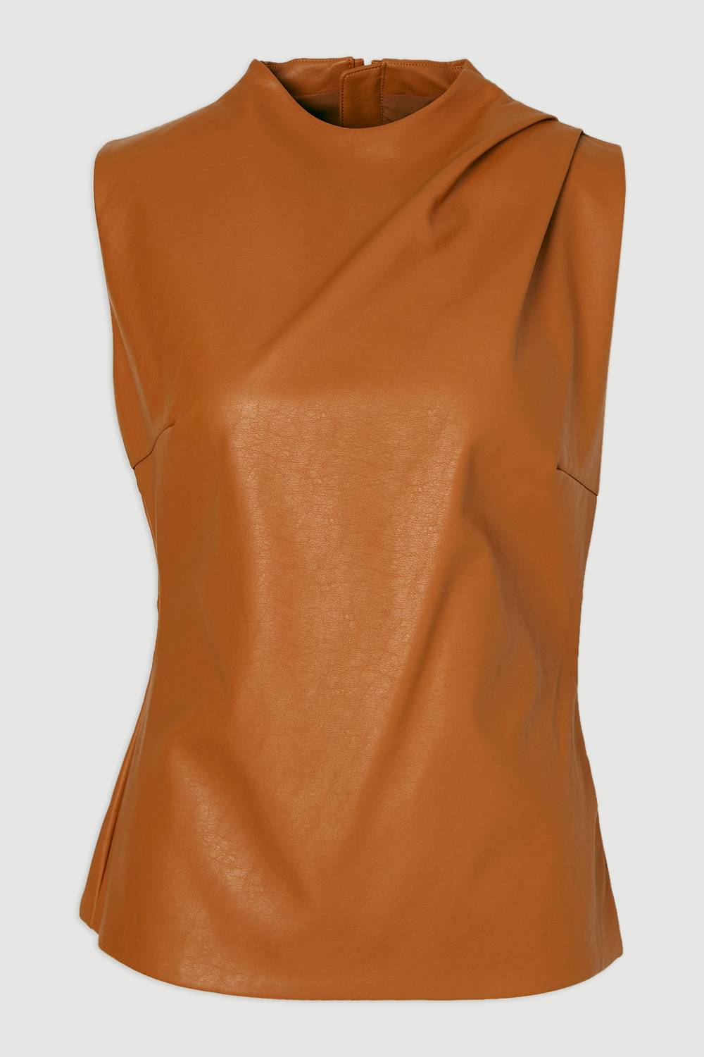 KarenMillen Haut Sans Manches Drapé en synthétique