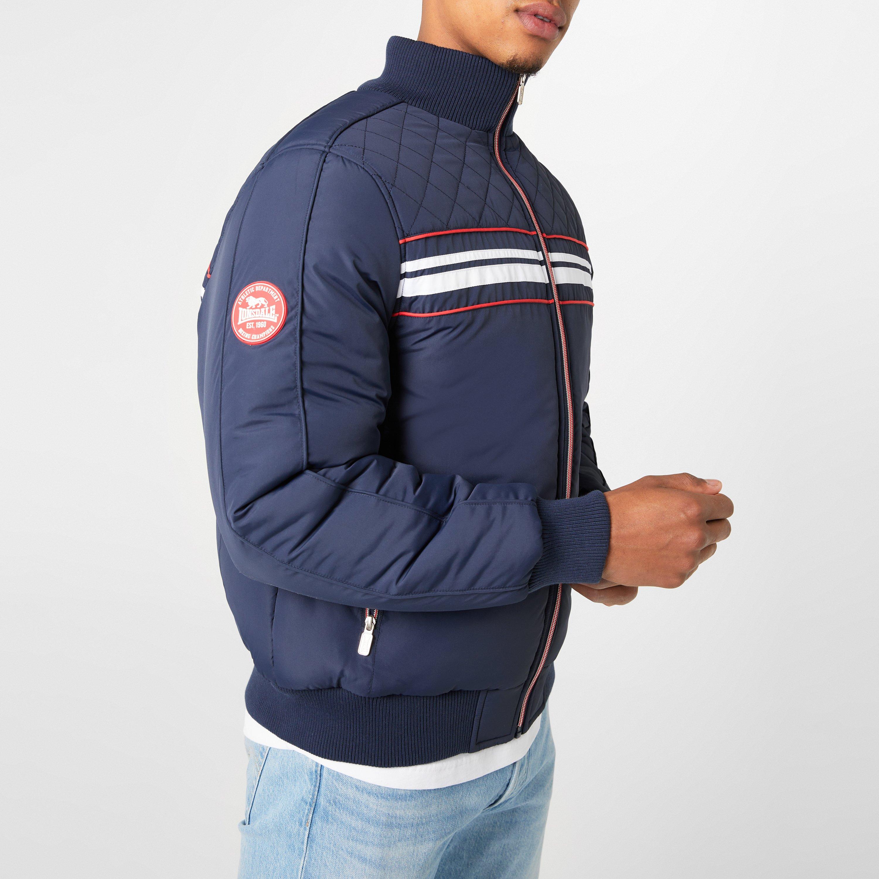 Lonsdale Cut and Sew Jacket Mens