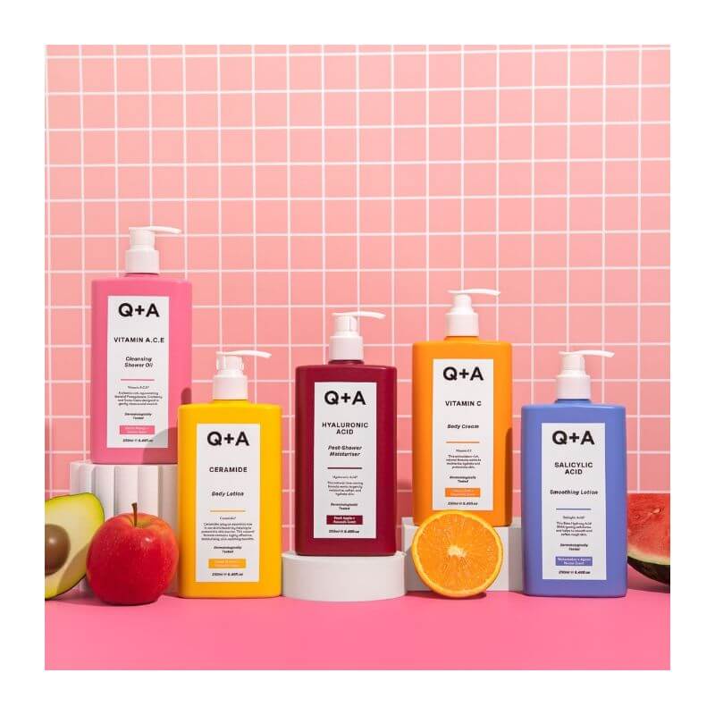 Lotion exfoliante corps Acide Salicylique Q+A 250ML