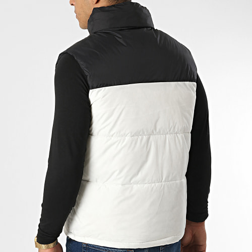 Doudoune Sans Manches Capuche Blanc