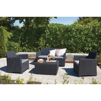KETER Loungeset Mia incl. kussenbox