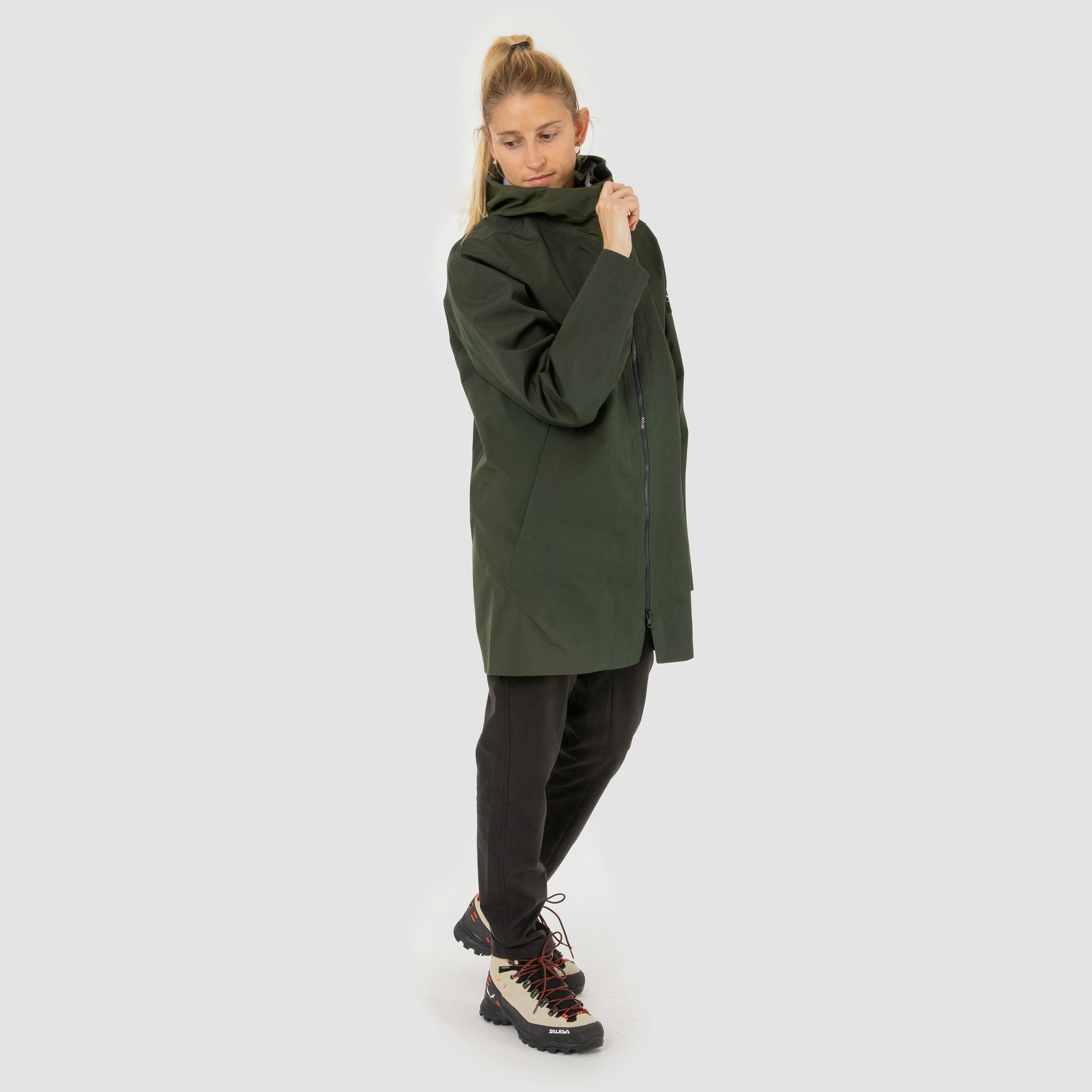 Fanes 3 Layers Powertex Hemp 2 In 1 Parka Damen