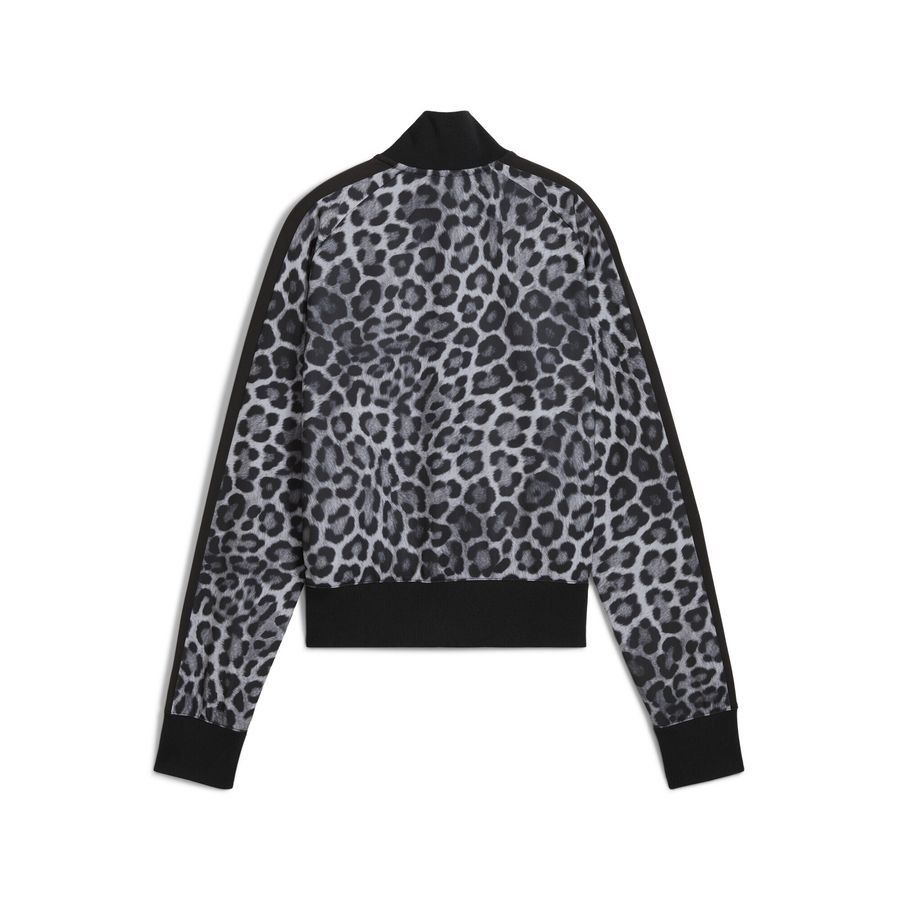 Puma T7 LEO LUXE Kurze Trainingsjacke mit Allover-Print