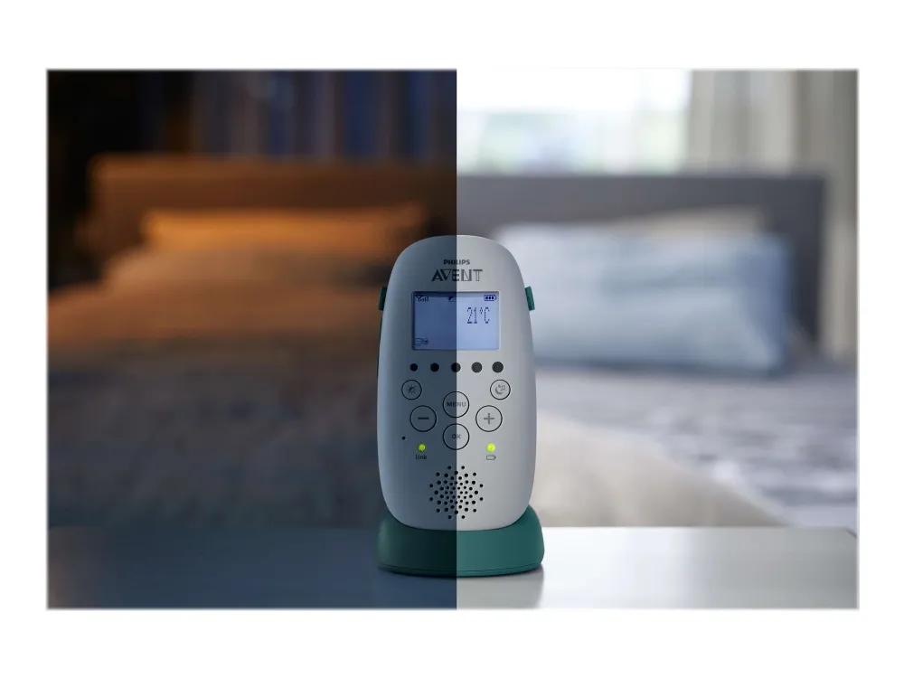 Philips AVENT SCD731 - Baby overvågningssystem - trådløs (DECT) LCD-monitor