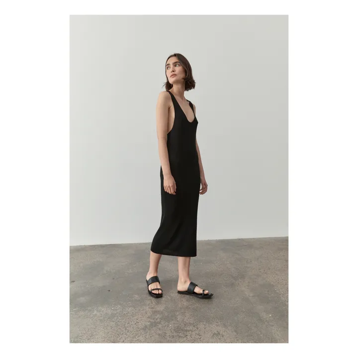 St Agni Robe Racer | Noir