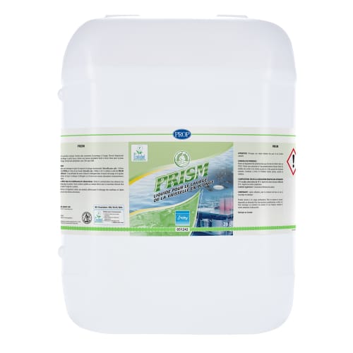Prism-Eco liquide plonge certifié Ecolabel bidon de 20L PROP