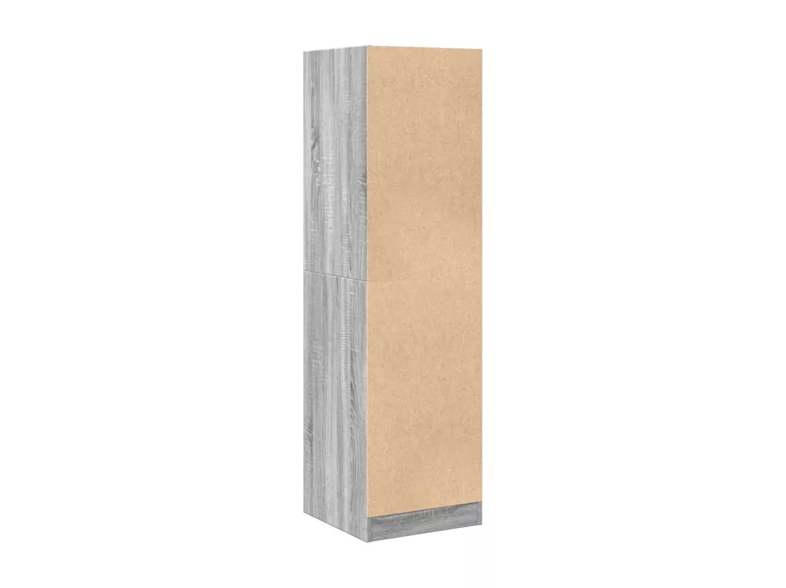 Armoire apothicaire sonoma gris 40x41x144,5cm bois d'ingénierie