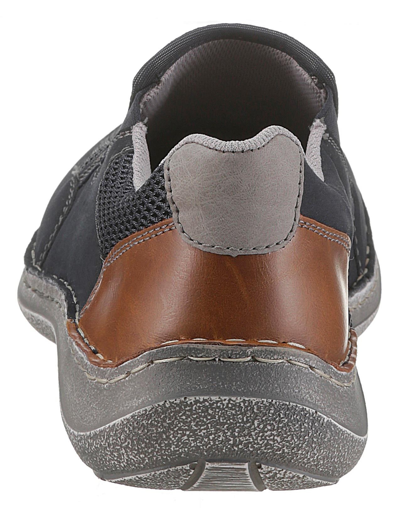 Rieker Slipper  Halbschuh, Freizeitschuh, Schlupfschuh mit luftigem Mesh