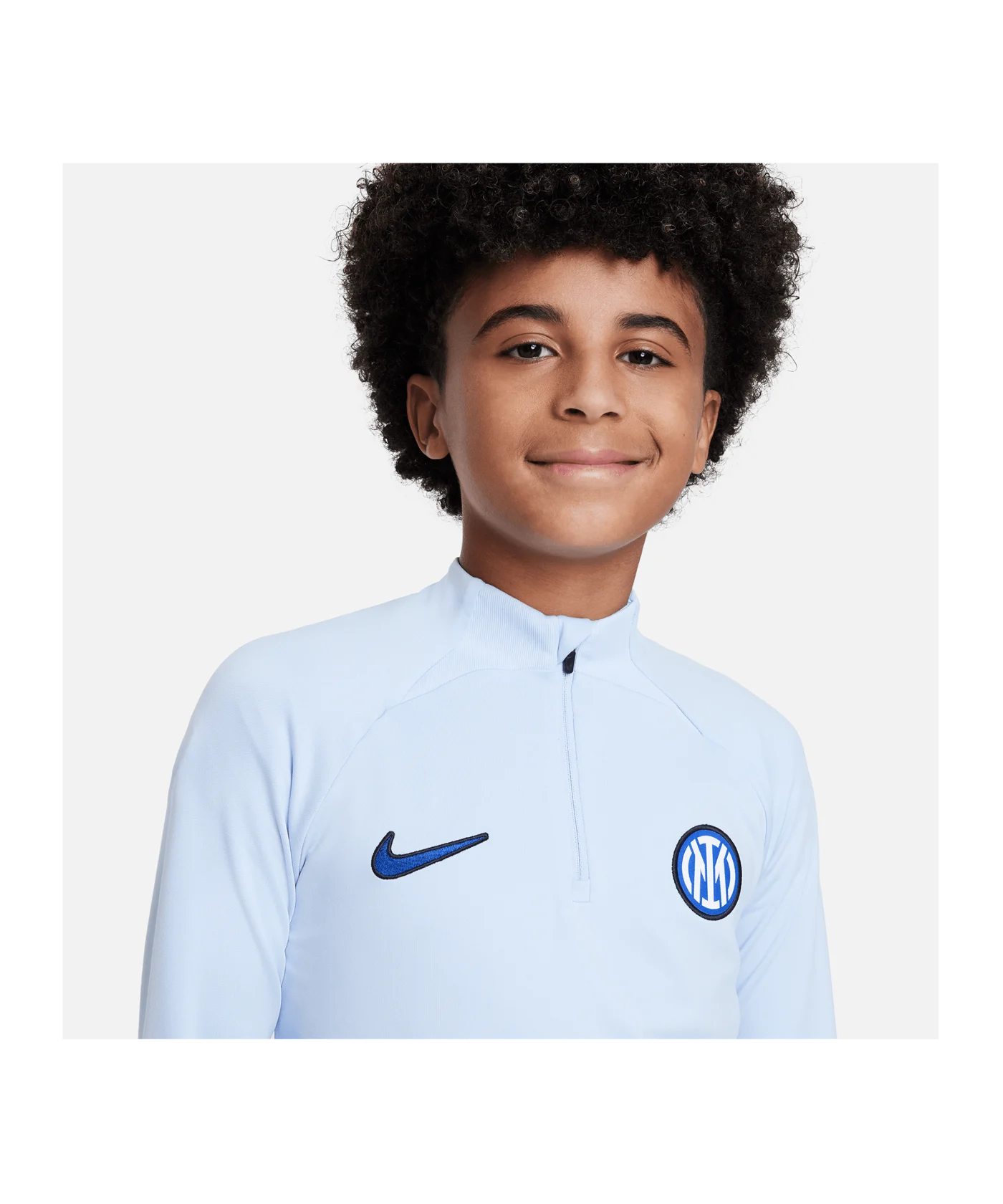 Nike Inter Mailand Drill Top Kids Hellblau F548