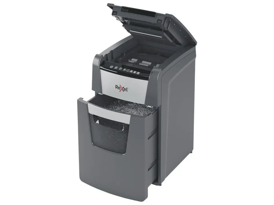 Makulator Rexel Optimum AutoFeed  130X krydsmakulering 4x28 mm (P-4)