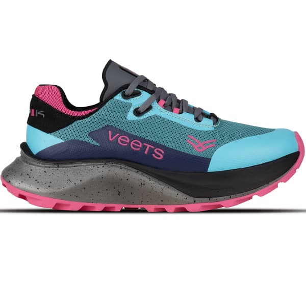 Chaussure trail VEETS UTOPIK X-TERRA MIF1 W GRIS/BLEU/ROSE