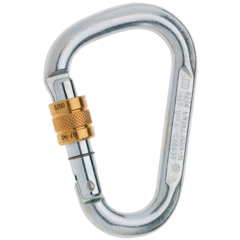 Edelrid Steel HMS Screw Karabiner