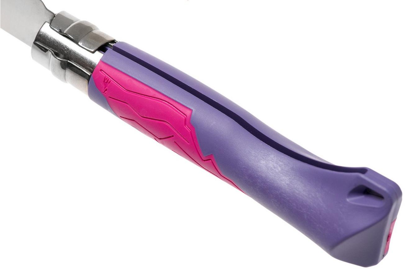 Opinel zakmes Outdoor No. 07 Junior zakmes, Purple/Parma