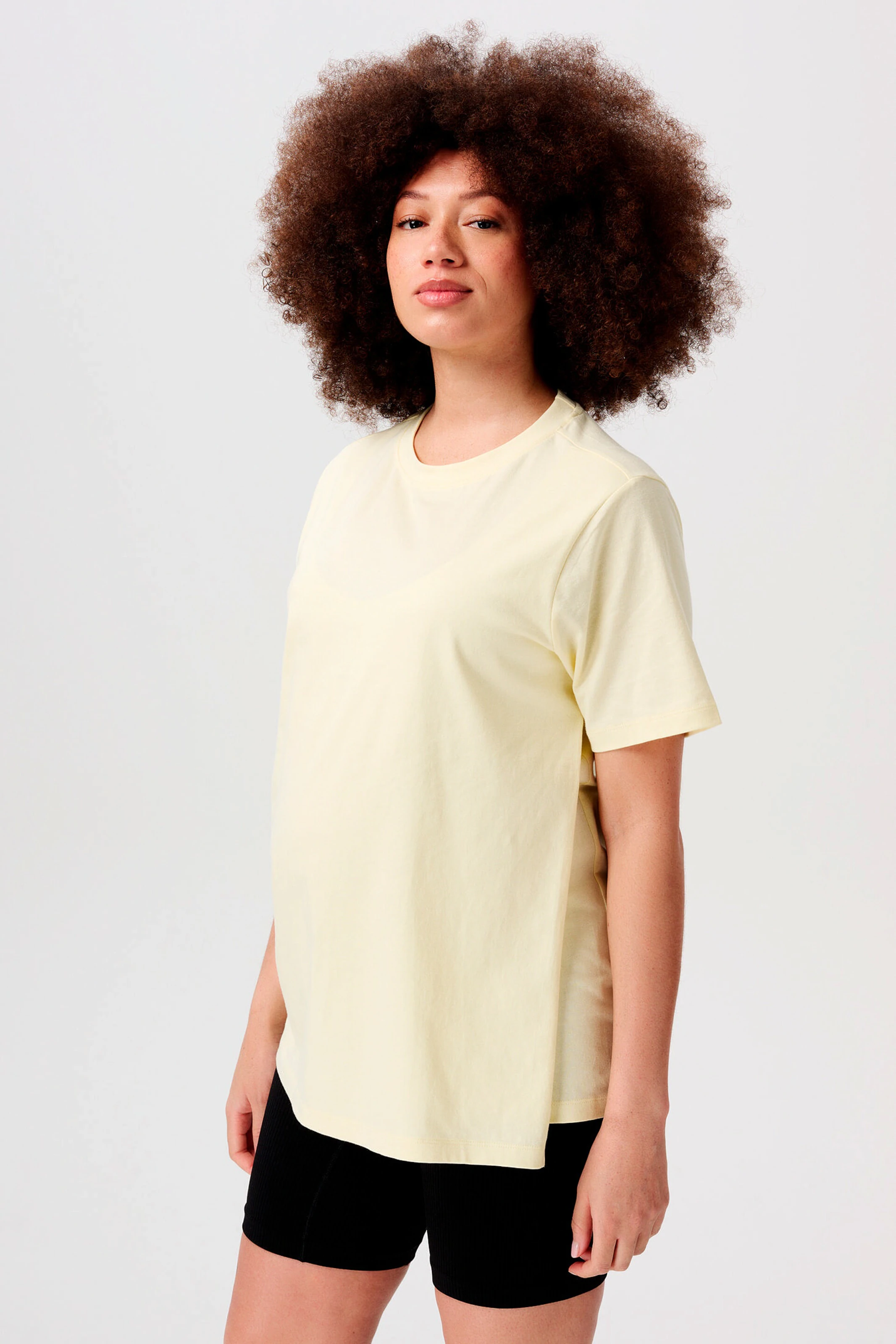 Noppies Still t-shirt Ifke Light Yellow